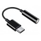Hamlet HHEADA-DC adattatore per inversione del genere dei cavi USB-C 3.5 mm Nero