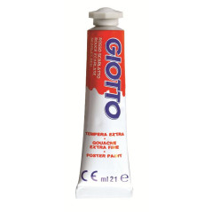 F.I.L.A. Tubo Tempera Giotto 21Ml Rosso Scarlatto