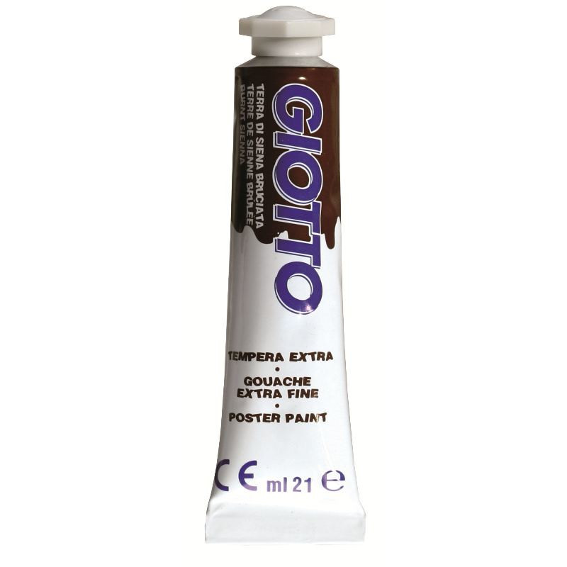F.I.L.A. Tubo Tempera Giotto 21Ml Terra Di Siena Bruciata