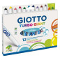 F.I.L.A. Astuccio 12 Giotto Giant - Diametro Punta 7,5Mm
