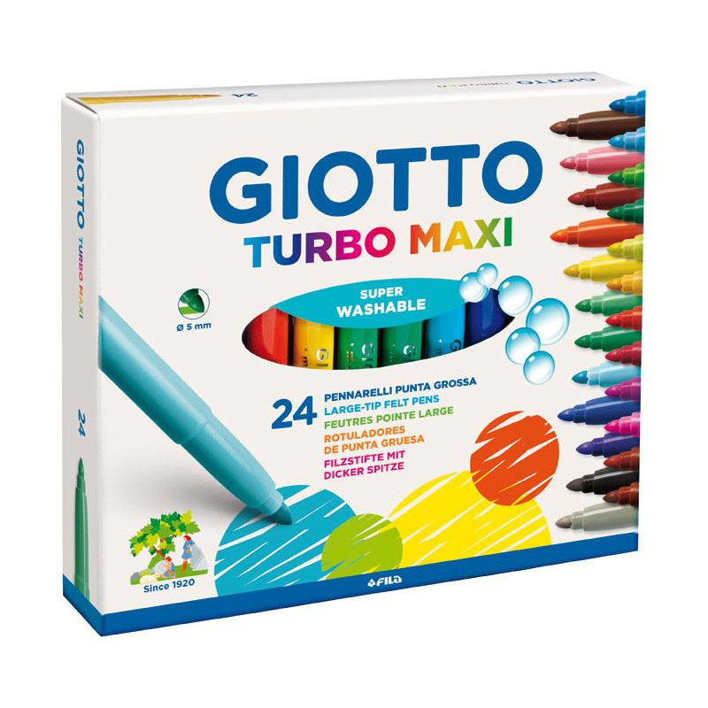 Giotto Turbo Maxi marcatore Multicolore 1 pz