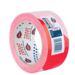 EUROCEL 1000000392 nastro adesivo Adatto per uso interno 66 m Cloruro di polivinile (PVC) Rosso bianco