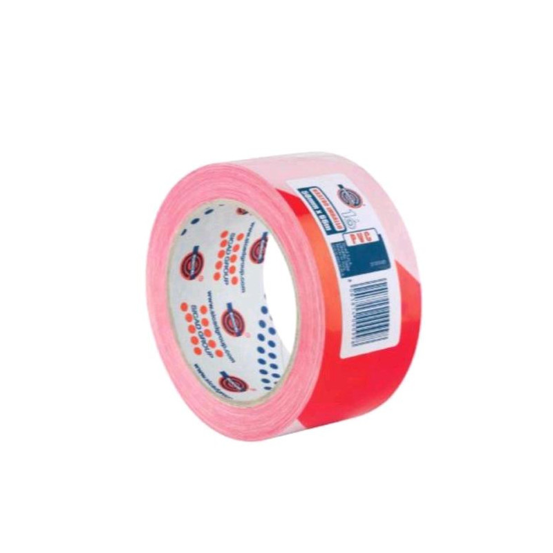EUROCEL 1000000392 nastro adesivo Adatto per uso interno 66 m Cloruro di polivinile (PVC) Rosso/bianco
