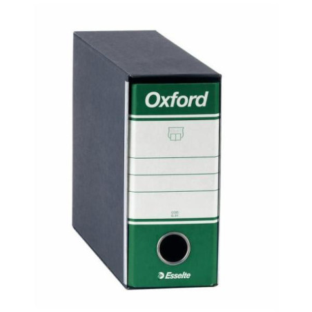 Esselte Oxford raccoglitore ad anelli Verde