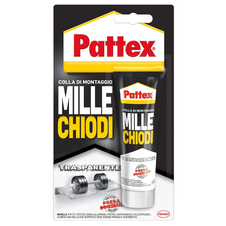 Pattex Millechiodi Trasparente 40g