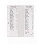 Favorit Punched Pockets for Cash Register Receipts foglio di protezione Lettera Polipropilene (PP) 6 pz