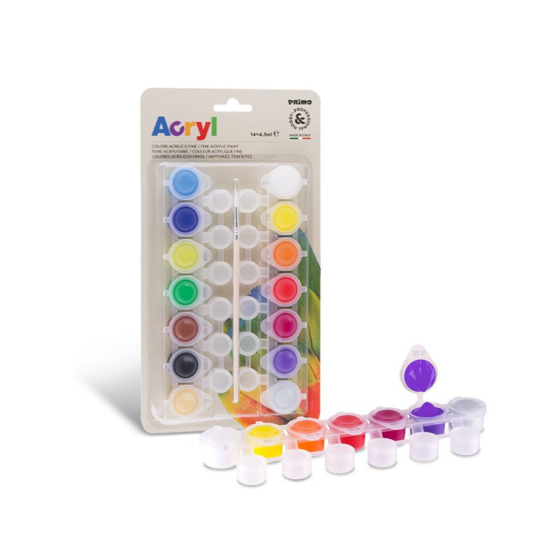 Primo 161TA14BL pittura 4,5 ml Multi Vasetto
