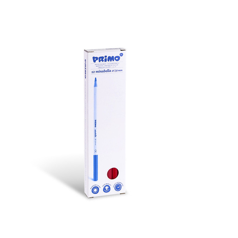 Primo 5227MBS310 pastello colorato Rosso 12 pz