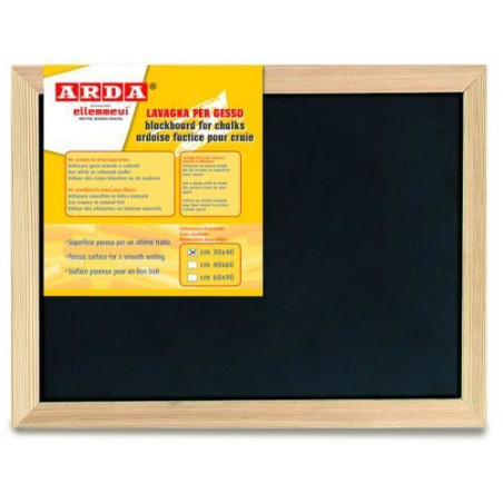 ARDA 875 lavagna e accessori Nero Legno