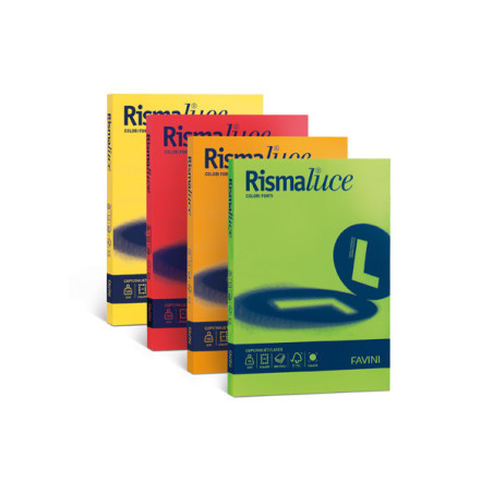 Favini Rismaluce carta inkjet A4 (210x297 mm) 125 fogli Multicolore