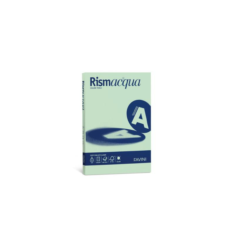 Favini Rismacqua carta inkjet A4 (210x297 mm) 100 fogli Verde Favini Rismacqua carta inkjet A4 (210x297 mm) 100 fogli Verde