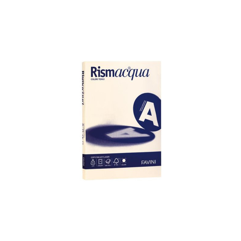Favini Rismacqua carta inkjet A4 (210x297 mm) 50 fogli Avorio Favini Rismacqua carta inkjet A4 (210x297 mm) 50 fogli Avorio