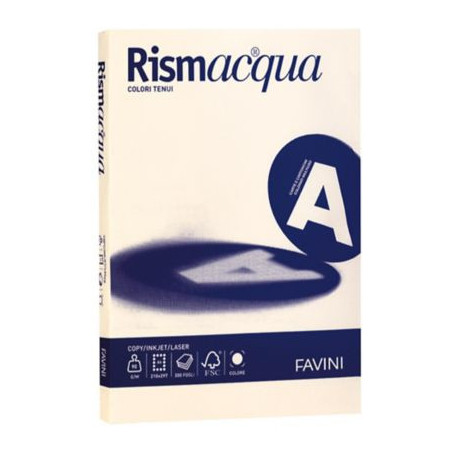 Favini Rismacqua carta inkjet A4 (210x297 mm) 50 fogli Avorio