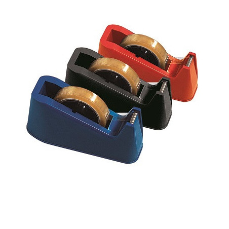 Lebez 51 dispenser nastro adesivo Nero, Blu, Rosso