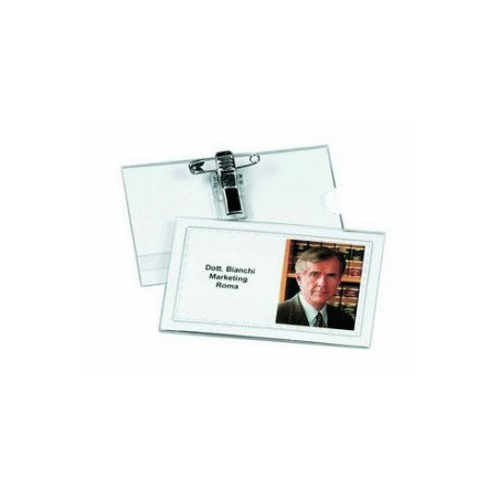 Lebez 31-090-B badge e porta badge Supporto per badge PVC 50 pz