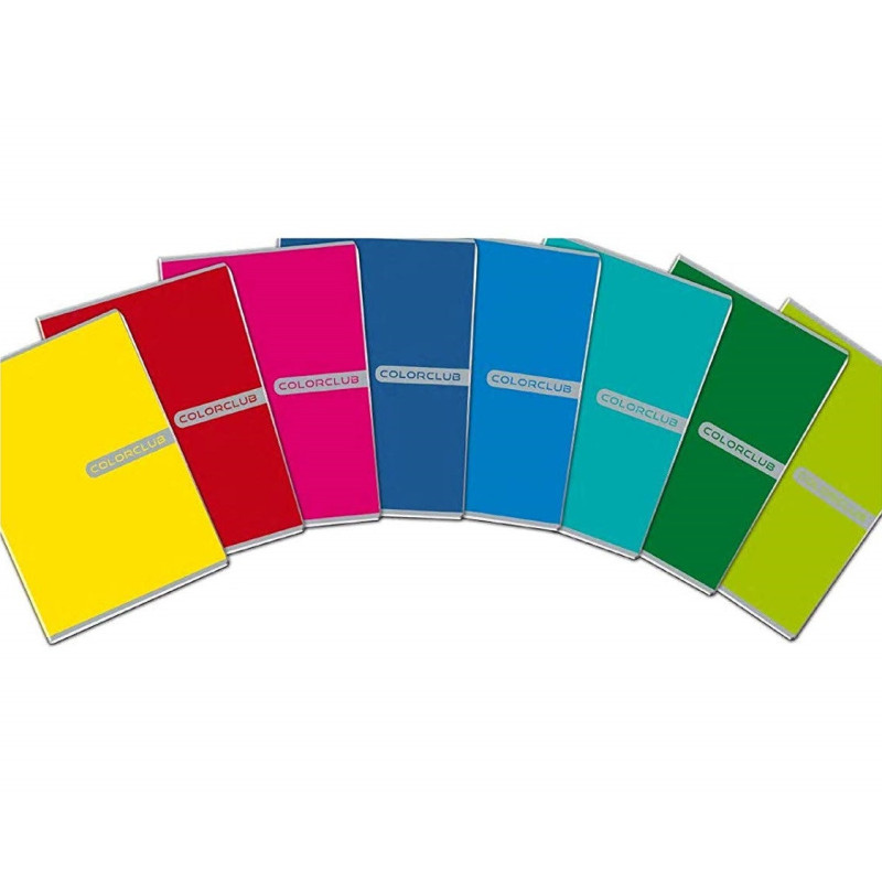 Blasetti Colorclub quaderno per scrivere A4 21 fogli Multicolore - 5715 Blasetti Colorclub quaderno per scrivere A4 21 fogli Multicolore - 5715