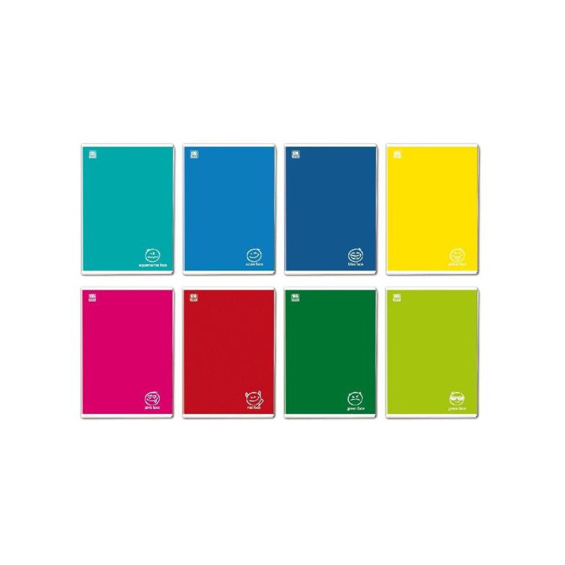 Blasetti Colorface quaderno per scrivere A4 36 fogli Multicolore - 5909