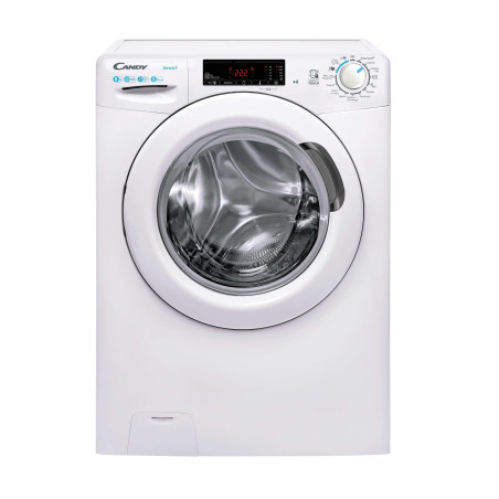 Candy Smart , Lavatrice Carica Frontale 8 KG, Classe B, 1200 giri, Bianco, Vapore, Wi-Fi, CSS 128TW4-11