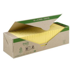 3M Post-it pouch autoadesiva Quadrato Giallo 100 fogli Autoadesivo