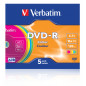 Verbatim 43557 4,7 GB DVD-R 5 pz Verbatim 43557 4,7 GB DVD-R 5 pz