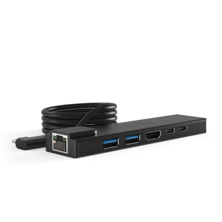 Compulocks HUB01 replicatore di porte e docking station per laptop USB 2.0 Type-C Nero