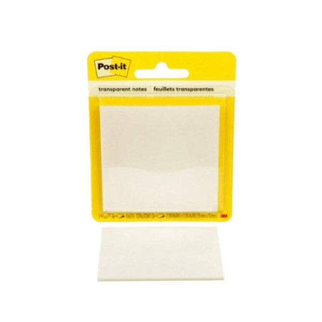 Post-It 600-TRSPT pouch autoadesiva Quadrato Trasparente 36 fogli Autoadesivo