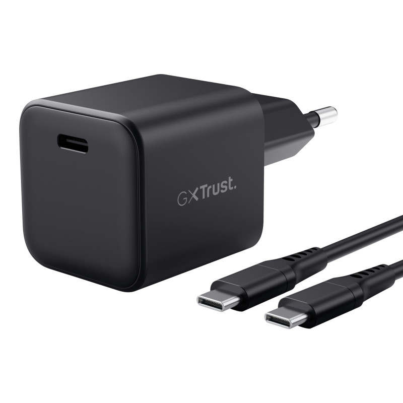 Trust 26143 Caricabatterie per dispositivi mobili Console portatile Nero AC Ricarica rapida Interno