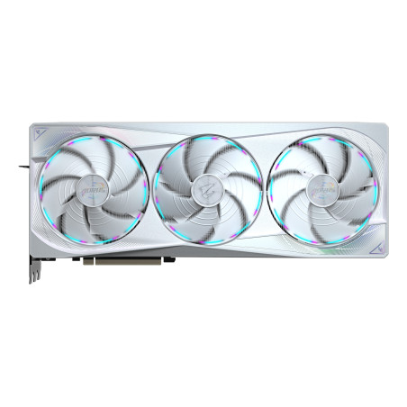 GIGABYTE AORUS GeForce RTX 5080 MASTER ICE 16G Scheda Grafica - 16GB GDDR7, 256 bit, PCI-E 5.0, 2805MHz Core Clock, 3 x DP