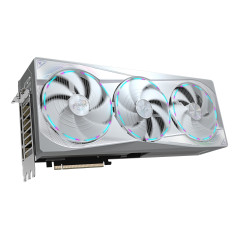 GIGABYTE AORUS GeForce RTX 5080 MASTER ICE 16G Scheda Grafica - 16GB GDDR7, 256 bit, PCI-E 5.0, 2805MHz Core Clock, 3 x DP