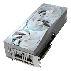 GIGABYTE AORUS GeForce RTX 5080 MASTER ICE 16G Scheda Grafica - 16GB GDDR7, 256 bit, PCI-E 5.0, 2805MHz Core Clock, 3 x DP