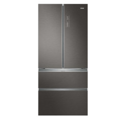 Haier HB18FGSAAA Libera installazione 539 L Argento, Titanio