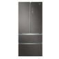 Haier HB18FGSAAA Libera installazione 539 L Argento, Titanio