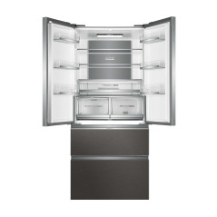 Haier HB18FGSAAA Libera installazione 539 L Argento, Titanio