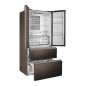 Haier HB18FGSAAA Libera installazione 539 L Argento, Titanio