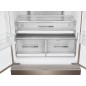 Haier HB18FGSAAA Libera installazione 539 L Argento, Titanio