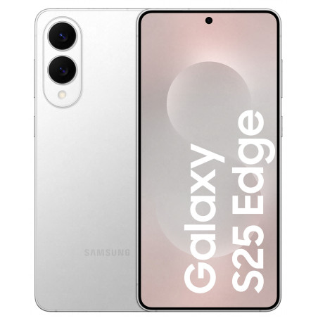 Samsung Galaxy S25 Edge, Smartphone AI, Display 6.7'' QHD+ Dynamic AMOLED 2X, Fotocamera 200MP, RAM 12GB, 256GB, 3.900 mAh,