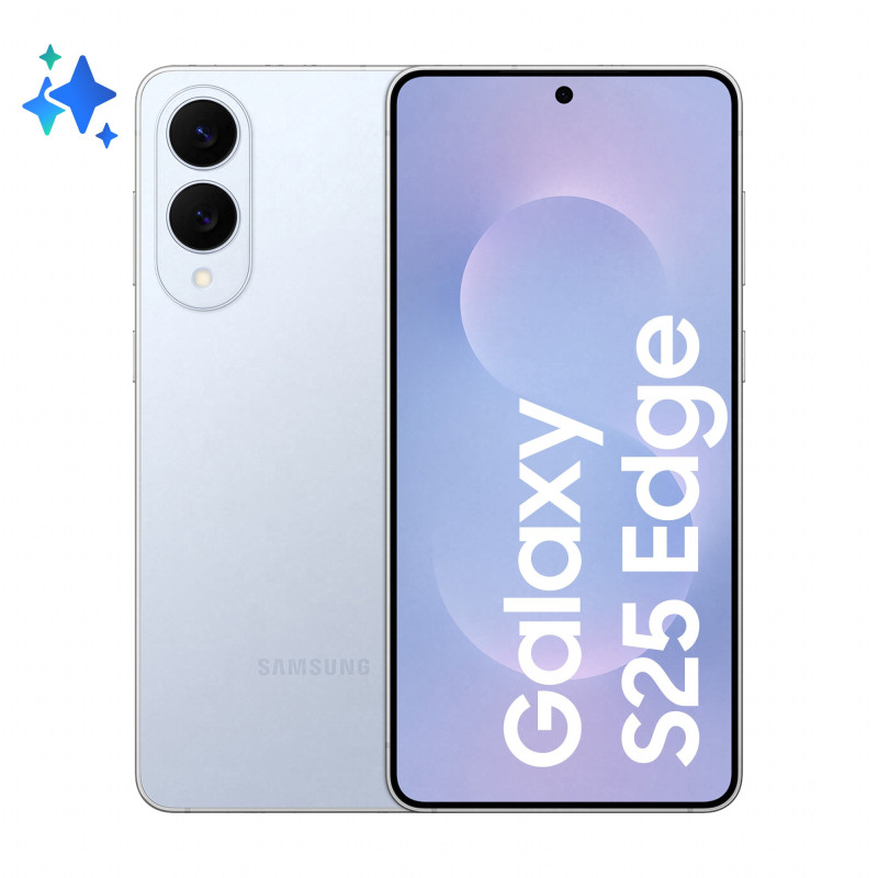 Samsung Galaxy S25 Edge, Smartphone AI, Display 6.7'' QHD+ Dynamic AMOLED 2X, Fotocamera 200MP, RAM 12GB, - SM-S937BLBGEUE