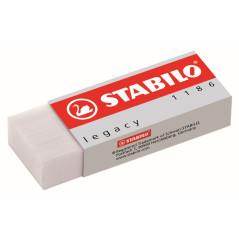 STABILO Legacy gomma per cancellare Cloruro di polivinile (PVC) Bianco 20 pz