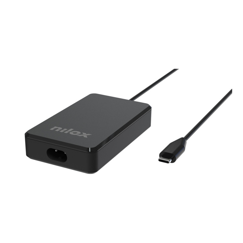 Nilox NXPDCGAN100W Caricabatterie per dispositivi mobili Computer portatile, Tablet, Smartphone Nero AC Ricarica rapida Interno Nilox NXPDCGAN100W Caricabatterie per dispositivi mobili Computer portatile, Tablet, Smartphone Nero AC Ricarica rapida Interno
