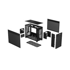 ASUS PRIME AP201 MicroATX Mini Tower Nero