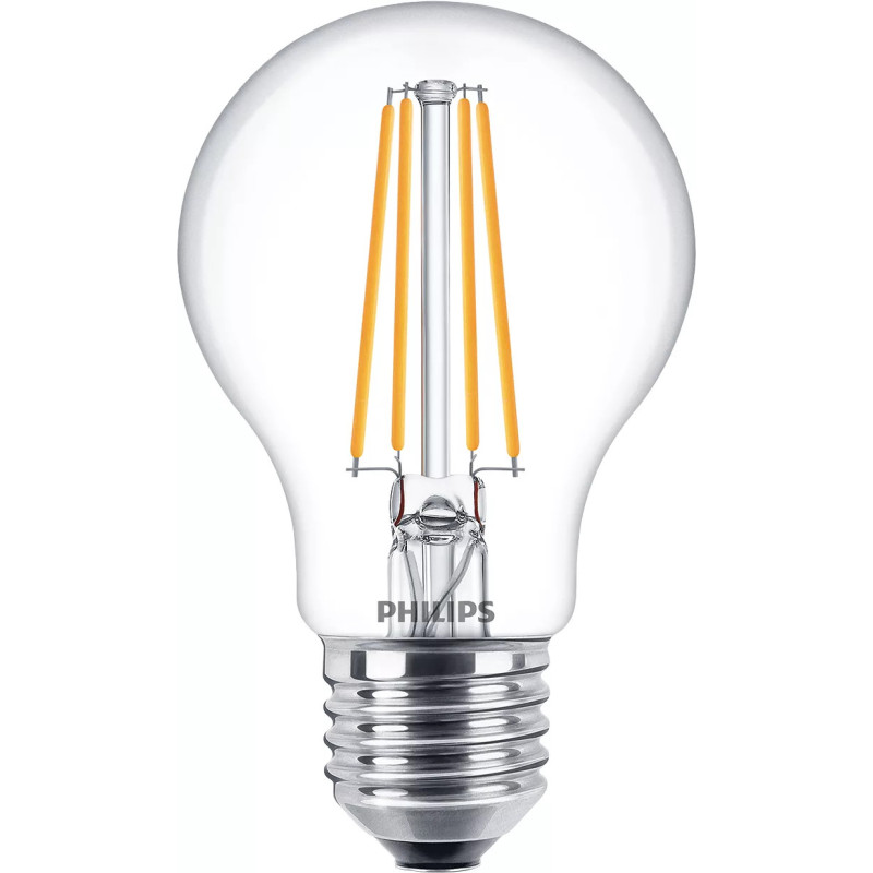Philips Lampadina trasparente a filamento 60 W A60 E27