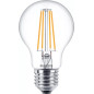 Philips Lampadina trasparente a filamento 60 W A60 E27