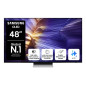 Samsung OLED AI TV 48" QE48S90FAEXZT 4K, Processore NQ4 AI Gen3, 4K AI Upscaling Pro, Schermo antiriflesso, OLED HDR, Dolby