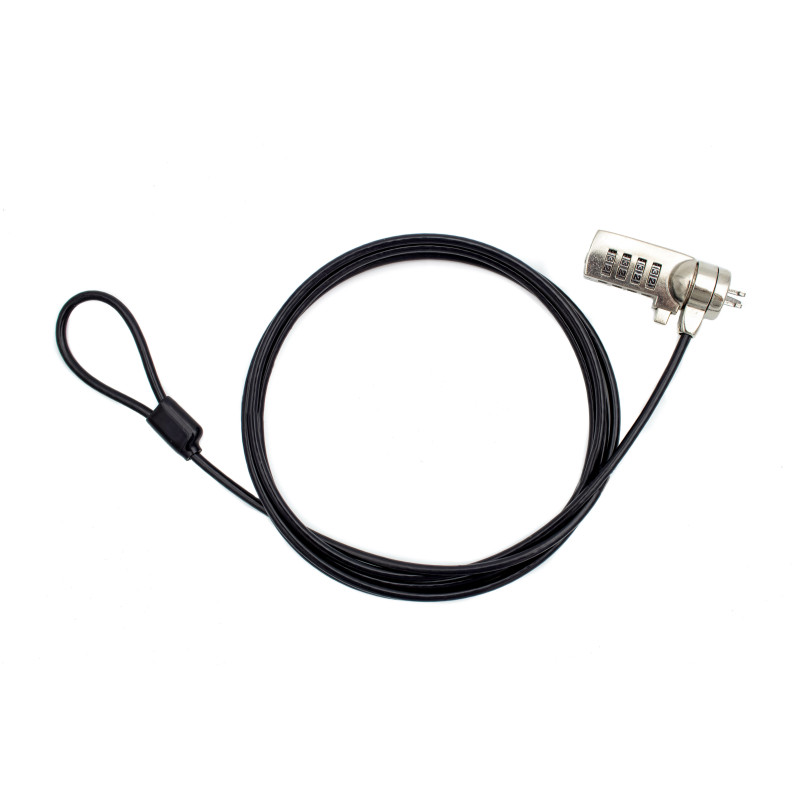 Nilox NXSC002 cavo di sicurezza Nero 1,8 m Nilox NXSC002 cavo di sicurezza Nero 1,8 m