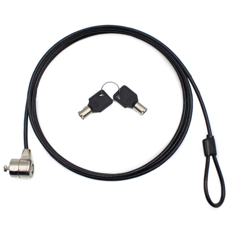 Nilox NXSC001 cavo di sicurezza Nero 1,8 m Nilox NXSC001 cavo di sicurezza Nero 1,8 m