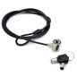 Nilox NXSC001 cavo di sicurezza Nero 1,8 m Nilox NXSC001 cavo di sicurezza Nero 1,8 m