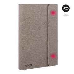 Nilox NXFB005 custodia per tablet 26,7 cm (10.5") Custodia a fondina Grigio
