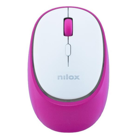 Nilox NXMDWS104 mouse Ufficio Ambidestro RF senza fili + Bluetooth Ottico 1600 DPI