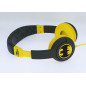 OTL Technologies DC Comics Bat signal Cuffie Cablato A Padiglione MUSICA Nero, Giallo
