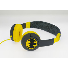 OTL Technologies DC Comics Bat signal Cuffie Cablato A Padiglione MUSICA Nero, Giallo